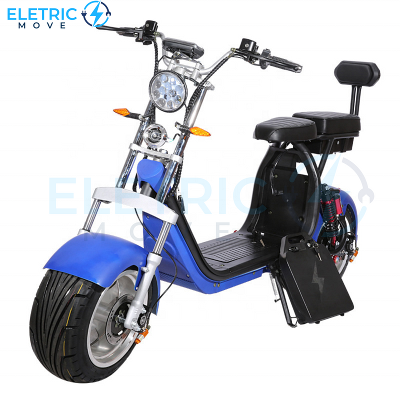 Scooter Elétrica 3.000W ⚡ AZUL ⚡