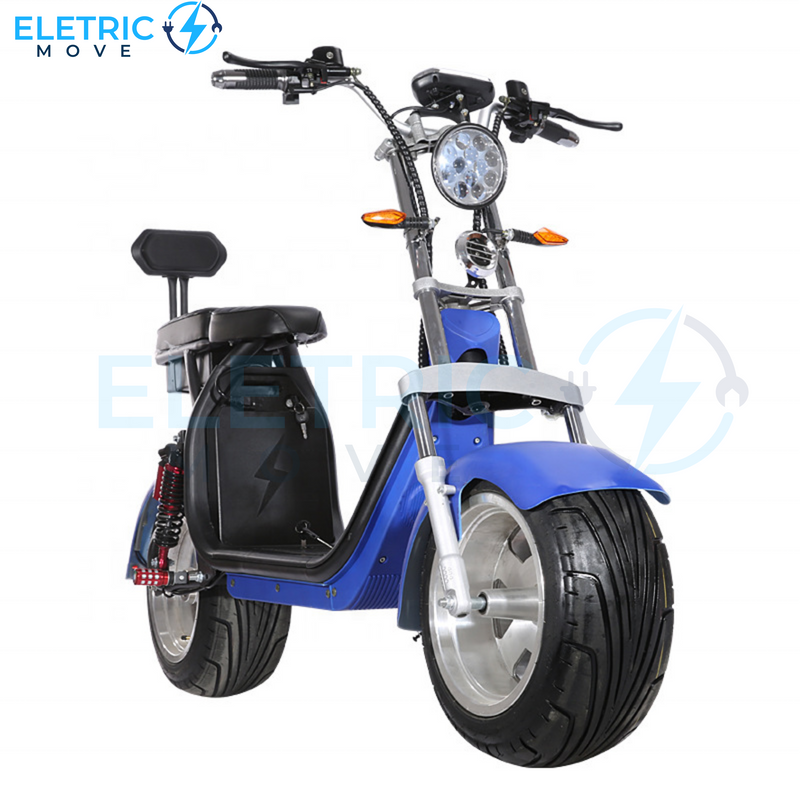 Scooter Elétrica 3.000W ⚡ AZUL ⚡